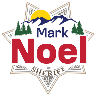 Mark Noel for Sheriff star logo